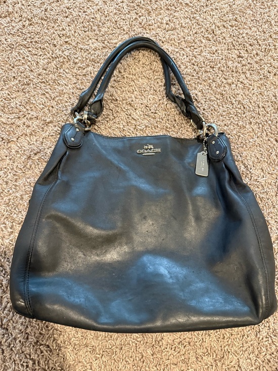 Coach Handbags - Coach Leather Black Hobo Bag Shoulder